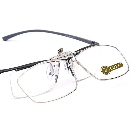 LUFF Reading Glasses Clip Magnifying Glass Portable Clips