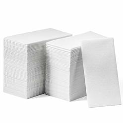 Lintext Disposable Linen-Feel Guest Towels [Extra-Soft -Pack of 200] - Disposable Cloth-Like Hand Towels - Soft and Absorbent