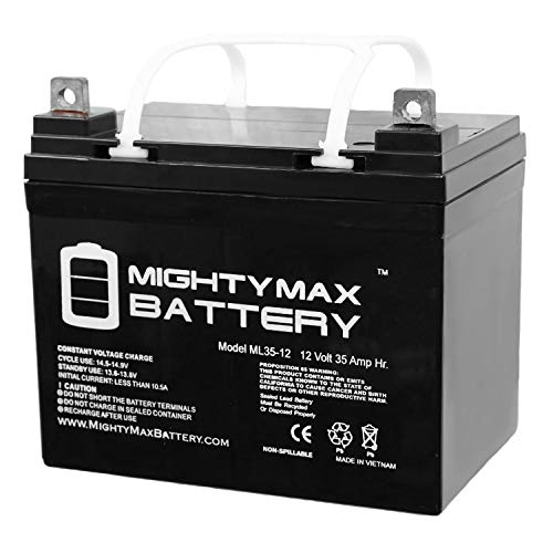 Mighty Max Battery ML35-12 - 12V 35AH U1 UPS Battery Replaces 33Ah Werker WKA12-33J Brand Product