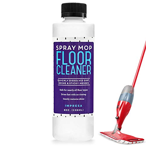 Impresa Products Spray Mop Cleaner Refill - Makes 4 Gallons of Cleaning Solution - Compatible with Swiffer, Bona, O-Cedar,