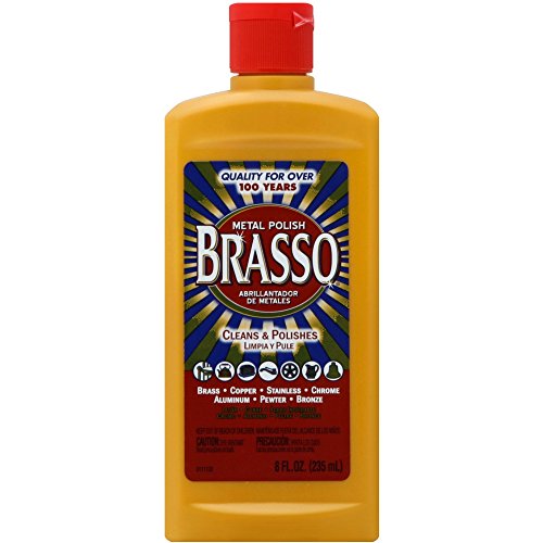 Brasso Multi-Purpose Metal Polish, 8 oz (Pack of 12)