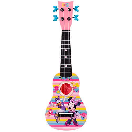 First Act Ukulele Feat. Minnie Mouse and Daisy Duck, Your Childâ€™s Favorite Disney Characters, Ukulele for Beginners,