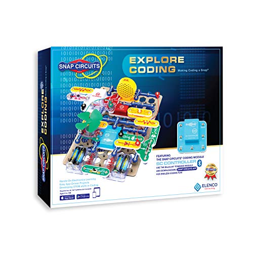 Snap Circuits Elenco Explore Coding Toy for Kids Ages 8 and Up