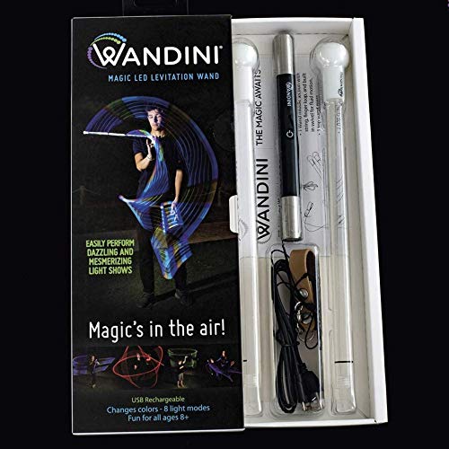 Wandini Magic LED Levitation Wand Amazing Lights Flow Levi
