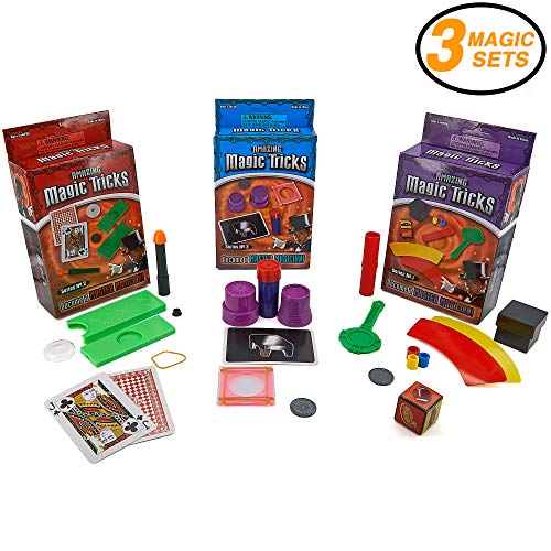 Srenta Amazing Magic Trick Set, Fun Magic Equipment, Wand, Easy Magic  Tricks for Beginners and Children, Magic Tricks Set for