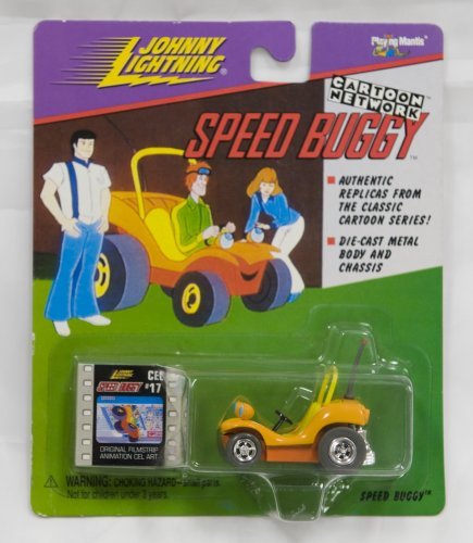 Johnny Lightning - Cartoon Network - Speed Buggy (1998) w/original  filmstrip animation cel art