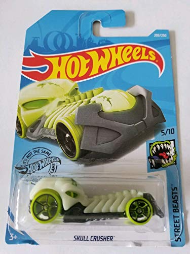 Hot Wheels 2019 Street Beasts - Skull Crusher, Green 209/250