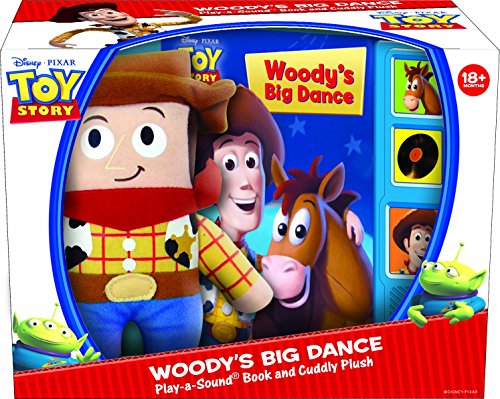 Disney Toy Story Woody's Big Dance Play-a-sound Book and Cuddly Woody