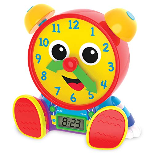 Learning Journey Int'l The Learning Journey - Telly Jr. Teaching Time Clock - Primary Color - Toddler Toys & Gifts for Boys & Girls Ages 3 Years and