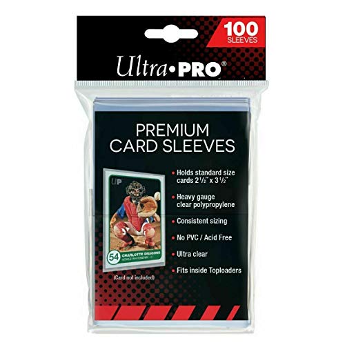Premium Soft Sleeves 500 Ultra Pro Premium Soft Penney Sleeves Compatible with Standard Sized Topps, Panini and Upper Deck Sports Cards