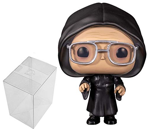 Funko POP! TV: The Office Dwight Schrute as Dark Lord Specialty Series Bundle with 1 PopShield Pop Box Protector