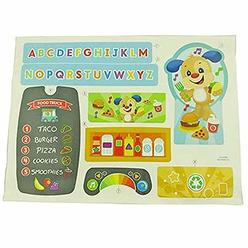 Fisher-Price Replacement Stickers Food Truck - Laugh & Learn Servin' Up Fun Food Truck DYM74 ~ Replacement Labels for Playset