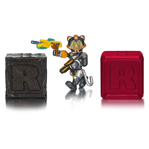 Roblox Celebrity Collection - Cats...in Space: Sergeant Tabbs Figure Pack + Two Mystery Figure Bundle [Includes 3 Exclusive