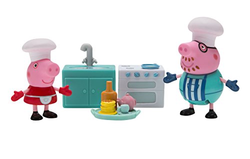 Nickelodeon Peppa Pig Little Rooms Cooking Playset