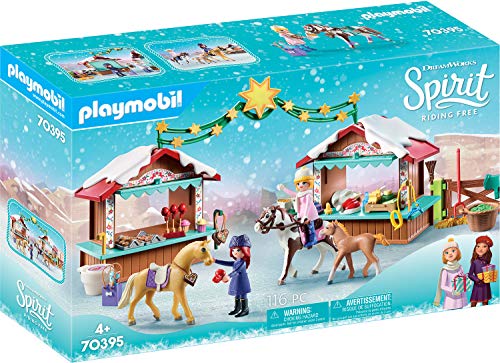 Admin mulighed Hård ring Playmobil Spirit Riding Free A Miradero Christmas
