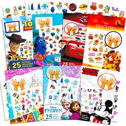 Classic Disney Disney Tattoos Party Favors Mega Assortment ~ Bundle Includes 7 Disney Favorites Temporary Tattoo Packs Featuring Disney