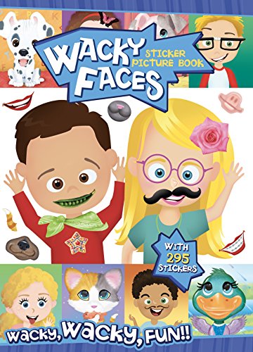 Bendon Wacky Faces Create-A-Face Sticker Pad 13491