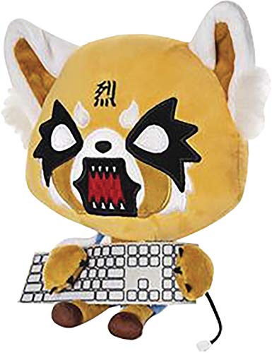 GUND Sanrio Aggretsuko Rage Sound Plush Animal Red Panda Netflix Original, 12"