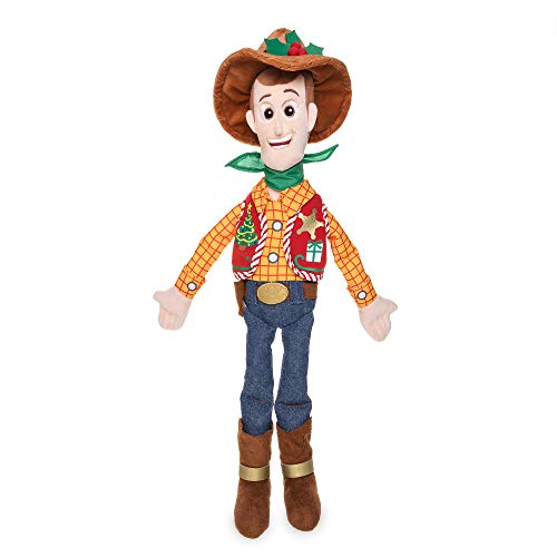 Disney Pixar Woody Holiday Plush Doll â€“ Toy Story â€“ Medium â€“ 18 Inch
