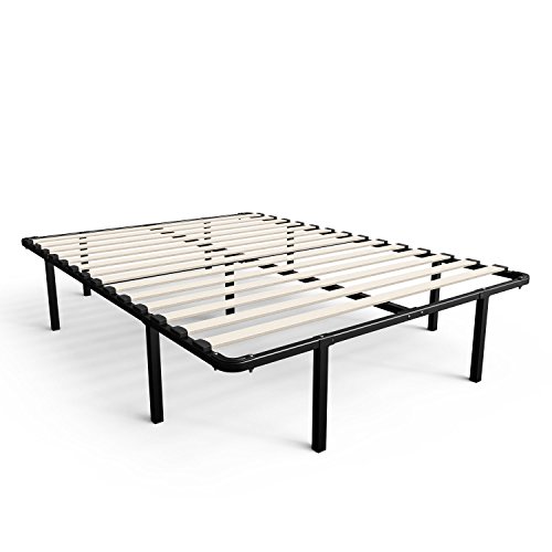 Zinus Cynthia 14 Inch MyEuro SmartBase / Wooden Slat / Mattress