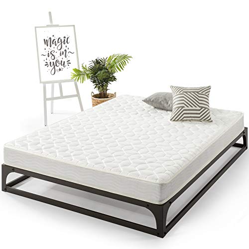 Best Price Mattress Twin Mattress - 6 Inch Tight Top Spring Mattresses Infused with Green Tea, Twin XL Size