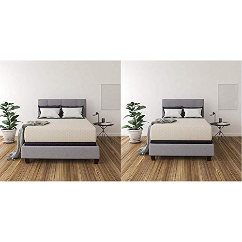 Signature Design by Ashley Ashley Furniture Signature Design - 12 Inch Chime Express Memory Foam Mattress - Bed in a Box - Queen White & 12 Inch Chime