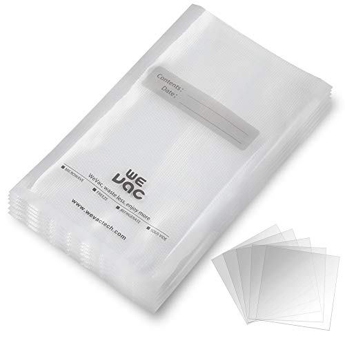 Wevac Vacuum Sealer Bags 100 Gallon 11x16 Inch for Food Saver, Seal a Meal,  Weston. Commercial Grade, BPA Free, Heavy Duty