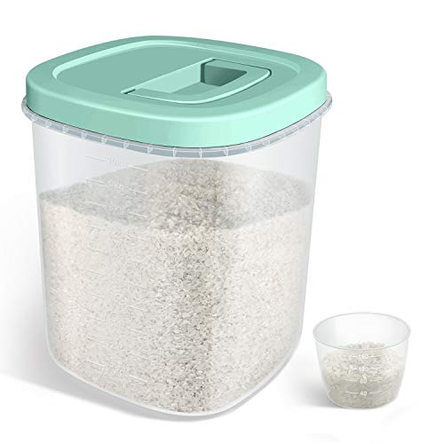 TBMAX Airtight Food Storage Container - 20 Lbs Rice Container Bin