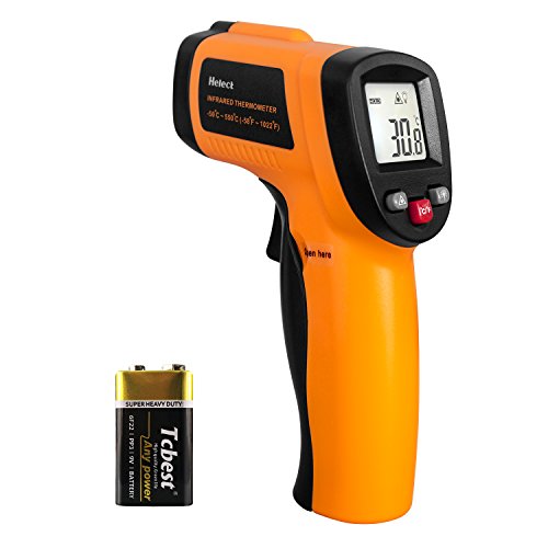 Helect (NOT for Human) Infrared Thermometer, Non-Contact Digital Laser Temperature Gun -58Â°F to 1022Â°F (-50Â°C to 550Â°C)