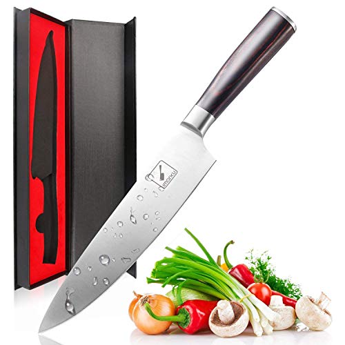 imarku Chef Knife - Pro Kitchen Knife 8 Inch Chef's Knives High Carbon German Stainless Steel Sharp Paring Knife with