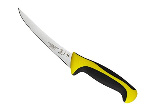 Mercer Culinary Millennia Boning Knife, 6-Inch Curved, Yellow