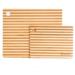 berghoff 2-piece bamboo prep board set