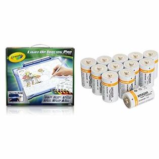 Crayola; Light-up Tracing Pad; Blue; Art Tool; Bright LEDs; Easy