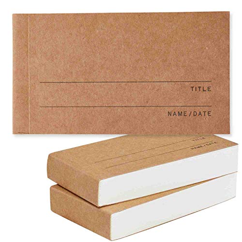GSM Brands Flip Book 3 Pack - 88 Blank Animation Paper Sheets per Flipbook  (176 Pages) - 4.5