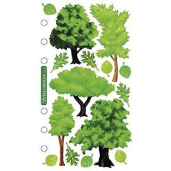jbr1116 Sticko Vellum Stickers - Trees