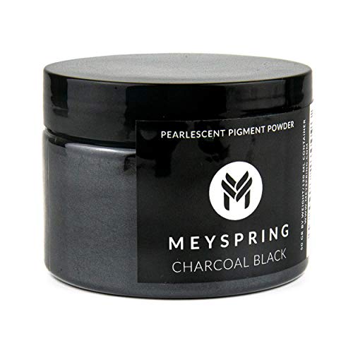 MEYSPRING Charcoal Black Epoxy Resin Color Pigment - 50 Grams - Great for  for Resin Art, Epoxy Resin, and UV Resin