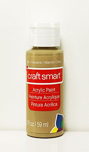 Craftsmart Craft Smart Acrylic Paint 2 Fl.oz. 1 Bottle Tan