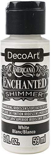 Deco Art ENCHANTED SHIMMR 2OZ WHITE, us:one size