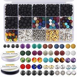 Uxcell 220pcs Brass Curved Tube Beads | 2x20mm Silver Tone Spacer Beads For Jewelry Making | 1.5mm ID