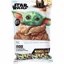 Perler 80-11149 The Mandalorian Baby Yoda Star Wars Fuse Bead Kit, 3503pcs, 3500 Pieces