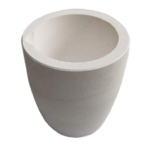 OTOOLWORLD Ceramic Melting Crucible Cup Furnace Melting Casting Refining Gold Silver Copper Casting CUP 2000g