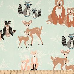 Art Gallery Fabrics Art Gallery Quilt Fabrics 0399580 Hello Bear Oh Hello Quilt Fabric By The Yard, Meadow