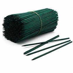 Royal Imports 8" Green Wood Plant Stake, Floral Picks, Wooden Sign Posting Garden Sticks (Approx 100 Pcs) By Royal Imports