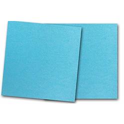 Discount Cardstock Premium Pearlized Metallic Textured Splash Blue Card Stock 20 Sheets - Matches Martha Stewart Splash - Great for