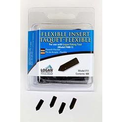 Logan Graphic Products Logan Flexible Insert F11 for use in F400-1 ONLY. Pack of 400 Framing Points for Framing, Matting and Home and Professional