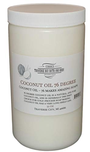 Traverse Bay Bath and Body Coconut Oil 76 Soap Making Supplies. 32 fl oz  DIY Projects.
