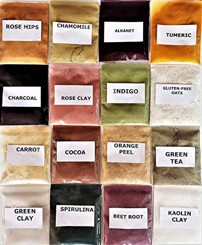 Splendor Santa Barbara Natural Soap Colorant Set - Dye Pigment Powder  Sampler Kit Variety Pack for Handmade Cosmetics Bath & Body Scrubs, Masks