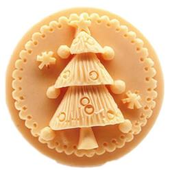 YSCEN Silicone Mold Christmas Tree, Craft Art Silicone Soap Mold, Christmas Day DIY Soap Molds - Best Handmade Christmas Gifts -