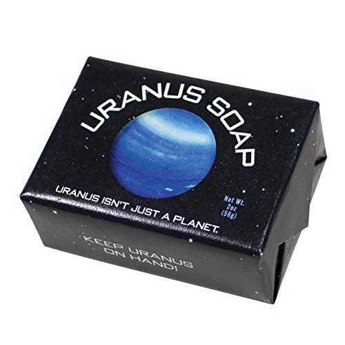 The Unemployed Philosophers Guild Uranus Soap - 1 Mini Bar of Soap - Made in The USA