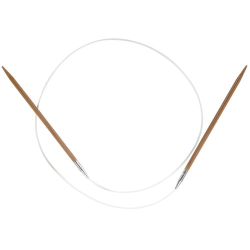 ChiaoGoo Circular 32 inch (81cm) Wooden Knitting Needle Size US 17 (12.75mm) 2032-17